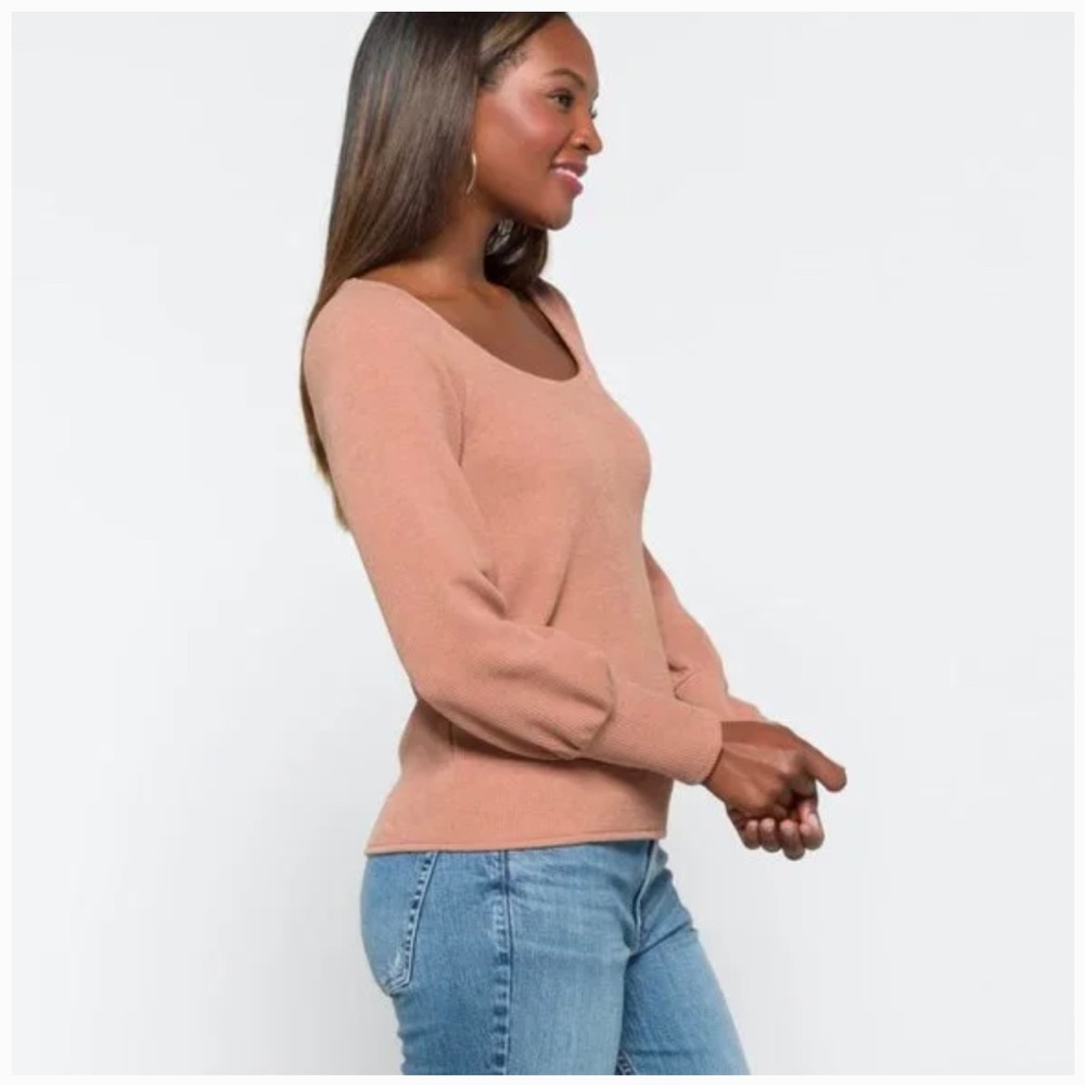 Perfect like new Madewell Blouson-balloon Sleeve Top M - Picture 2 of 13